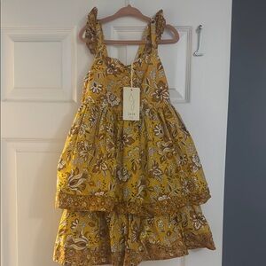 Joie Yellow Floral Kids Dress